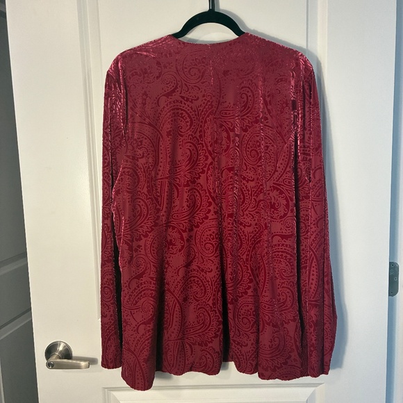 Torrid Size 3 Burn Out Velvet Blazer - Picture 6 of 8